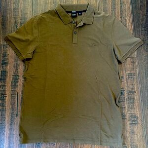 Hugo boss XL dark green polo